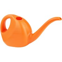 Garronda Gießkanne Zimmerpflanzen Innen, Gießkanne klein Plastik, Bewässerung für Zimmerpflanzen, Gieskanne für Haushalt GD-0045 (Orange, 2 Liter) von GARRONDA