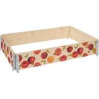 Garronda Holzaufsatzrahmen mit Print – Hochbeete für Pflanzen Blumen Kräuter Obst und Gemüse Aufbewahrungskiste aus Holz mit dekorativem Druck Garronda Holzaufsatzrahmen mit Print – Hochbeete für Pflanzen Blumen Kräuter Obst und Gemüse Aufbewahrungskiste aus Holz mit dekorativem Druck von GARRONDA