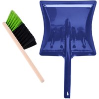 Garronda Kehrschaufel Set mit komplett aus Metall gefertigter Schaufel und Handfeger aus Holz und Synthetik Kehrbesen für Haushalt GD-0172 Garronda Kehrschaufel Set mit komplett aus Metall gefertigter Schaufel und Handfeger aus Holz und Synthetik Kehrbesen für Haushalt GD-0172 von GARRONDA