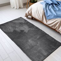 Garronda Teppich Wohnzimmer Dunkelgrau 80 x 150 cm – Kurzflor Bettvorleger Schlafzimmer & Kinderzimmer, Läufer Flur und Kinderzimmer GD‑0145 Garronda Teppich Wohnzimmer Dunkelgrau 80 x 150 cm – Kurzflor Bettvorleger Schlafzimmer & Kinderzimmer, Läufer Flur und Kinderzimmer GD‑0145 von GARRONDA
