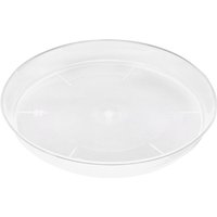 Garronda Untersetzer Blumentopf Schwarz oder Transparent Topfuntersetzer Pflanzen GD-0026 (Transparent, ⌀ 22cm H 2,6cm) von GARRONDA