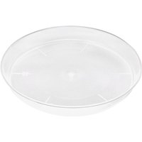 Garronda Untersetzer Blumentopf Schwarz oder Transparent Topfuntersetzer Pflanzen GD-0026 (Transparent, ⌀ 24cm H 3cm) von GARRONDA