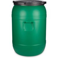 Garronda Weithalsfass 250 Liter Futtertonne mit Deckel ohne Dichtung– BPA-freier HDPE Futterbehälter für Wasser, Lagerung, Tierfutter, Sauerkraut und Garronda Weithalsfass 250 Liter Futtertonne mit Deckel ohne Dichtung– BPA-freier HDPE Futterbehälter für Wasser, Lagerung, Tierfutter, Sauerkraut und von GARRONDA