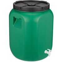 Garronda Weithalsfass 60 Liter Futtertonne mit Deckel ohne Dichtung– BPA-freier HDPE Futterbehälter für Wasser, Lagerung, Tierfutter, Sauerkraut und Garronda Weithalsfass 60 Liter Futtertonne mit Deckel ohne Dichtung– BPA-freier HDPE Futterbehälter für Wasser, Lagerung, Tierfutter, Sauerkraut und von GARRONDA