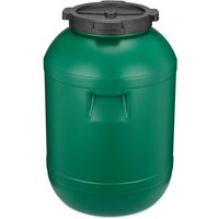 Garronda Weithalsfass 65 Liter Futtertonne mit Deckel ohne Dichtung– BPA-freier HDPE Futterbehälter für Wasser, Lagerung, Tierfutter, Sauerkraut und von GARRONDA