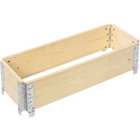 Garronda naturbelassene Hochbeete für Garten Palettenrahmen Hochbeet Holz steckbar stapelbar faltbar für Pflanzen Blumen Kräuter Obst und Gemüse Garronda naturbelassene Hochbeete für Garten Palettenrahmen Hochbeet Holz steckbar stapelbar faltbar für Pflanzen Blumen Kräuter Obst und Gemüse von GARRONDA