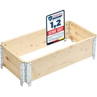Garronda naturbelassene Hochbeete für Garten Palettenrahmen Hochbeet Holz steckbar stapelbar faltbar für Pflanzen Blumen Kräuter Obst und Gemüse Garronda naturbelassene Hochbeete für Garten Palettenrahmen Hochbeet Holz steckbar stapelbar faltbar für Pflanzen Blumen Kräuter Obst und Gemüse von GARRONDA
