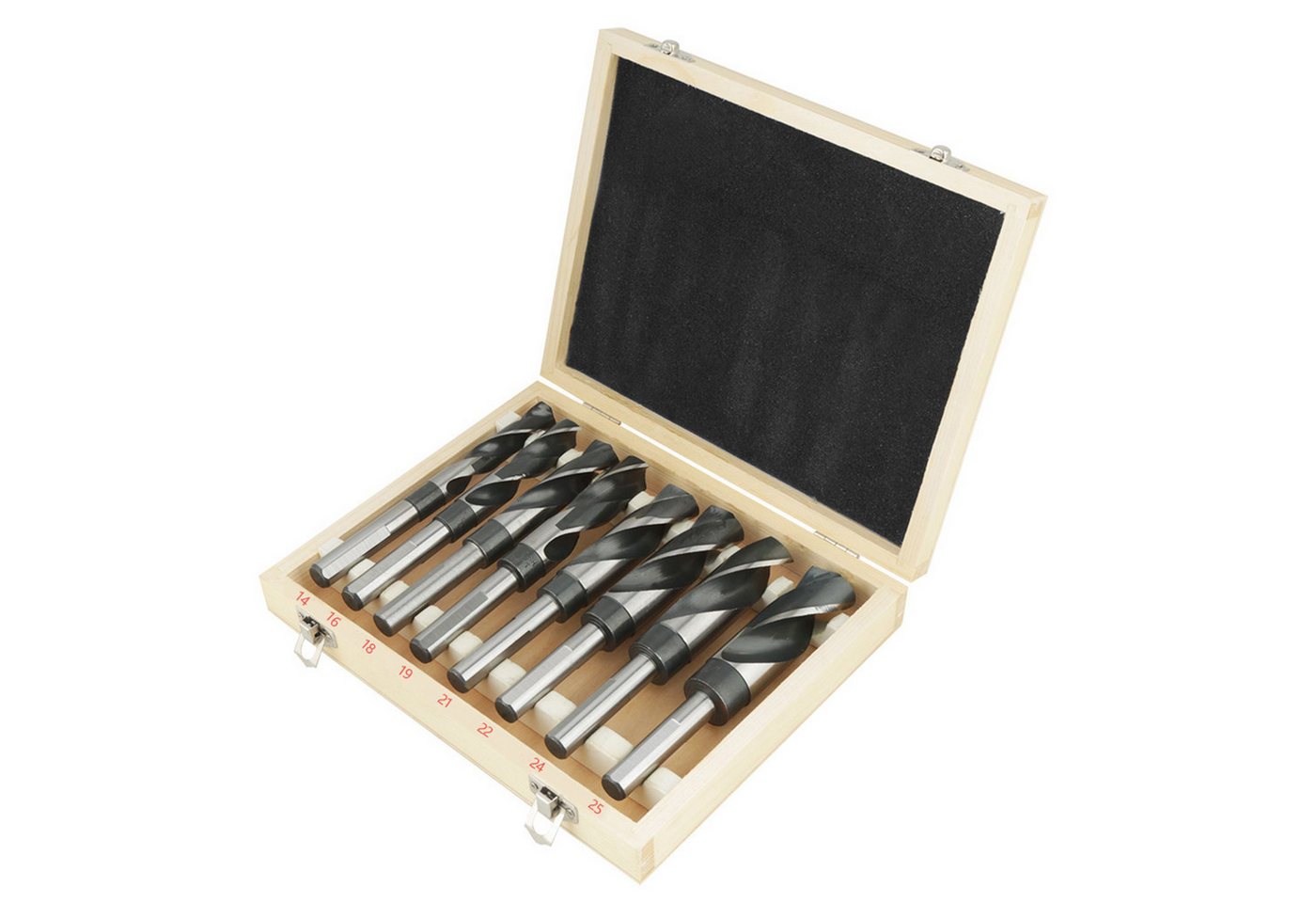 GARRYFIZH Bohrersatz 8-teiliges HSS-Spiralbohrer-Set, wärmebehandelt, (8-tlg), Industrietauglich, langlebig, hohe Geschwindigkeit von GARRYFIZH