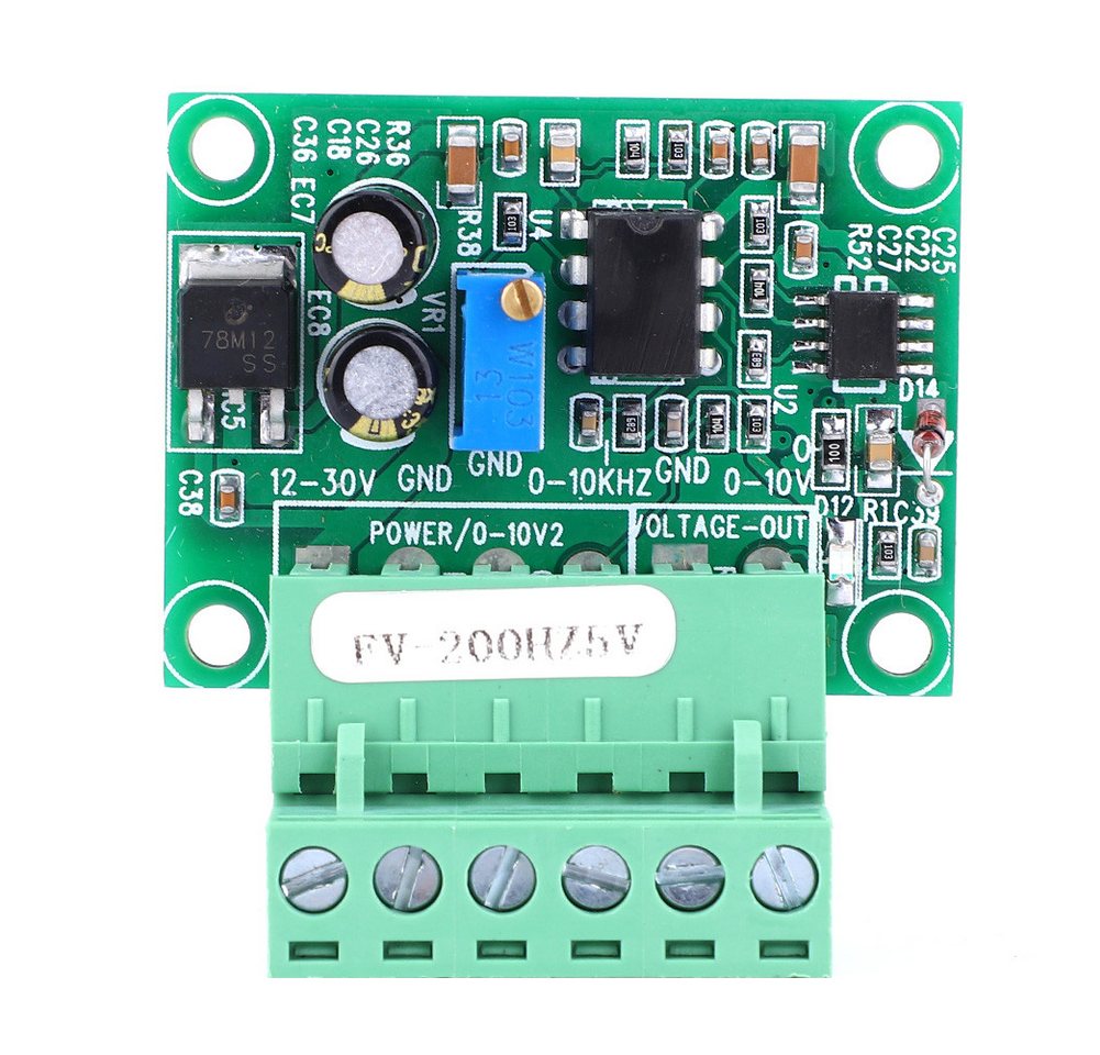 GARRYFIZH Relais-Modul FV-200Hz5V Frequenzspannungsumwandlungsmodul, Ausgangsstrom 5MA, 0-5V Spannungs-Digital-Analog-Wechselrichtermodul GARRYFIZH Relais-Modul FV-200Hz5V Frequenzspannungsumwandlungsmodul, Ausgangsstrom 5MA, 0-5V Spannungs-Digital-Analog-Wechselrichtermodul von GARRYFIZH