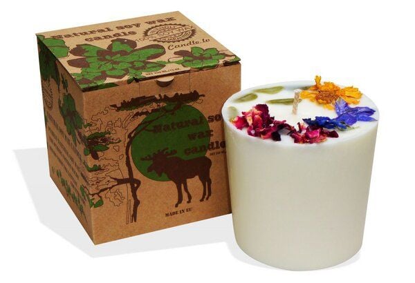 GARTDA Sojawachskerze mit Duft – 350ml von GARTDA