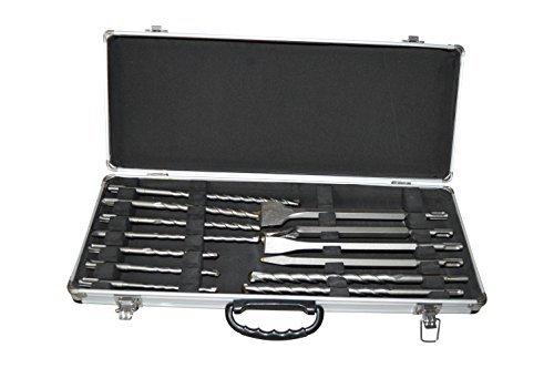 SDS Bohrer und Meissel Set 6-14 mm 13 Teile im Aluminiumkoffer von GARTLER
