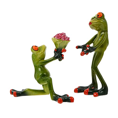 GARVALON 1 Paar Frosch-Ornamente Skulptur Im Freien Paar Figuren 3D-froschfigur Paar Frösche Frösche Actionfigur Paar Frösche Skulptur Hochzeitsdekorationen Im Freien Auto Green Harz GARVALON 1 Paar Frosch-Ornamente Skulptur Im Freien Paar Figuren 3D-froschfigur Paar Frösche Frösche Actionfigur Paar Frösche Skulptur Hochzeitsdekorationen Im Freien Auto Green Harz von GARVALON