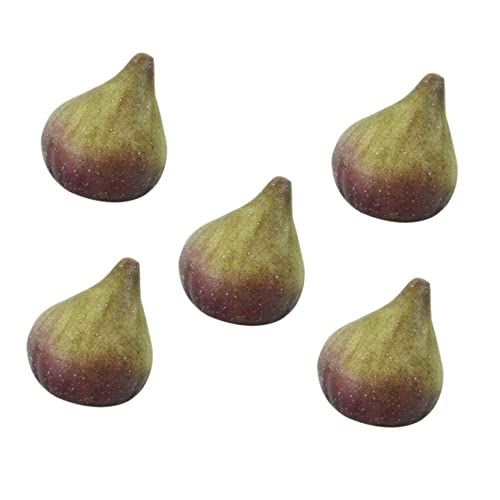 GARVALON 1 Satz Teiliges Künstliche Modelle Dekorative Frucht Deko Für Kreative Gestaltung Realistische Simulation Für Zuhause Und Partys Zufällige Farben Zufällige 5 Stück von GARVALON