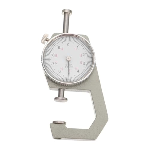 GARVALON Dickenmesswerkzeug -Dickenmessgerät für Leder 0–20 mm Bereich für Perlen Präzisionsmessgerät feine Abstufungen GARVALON Dickenmesswerkzeug -Dickenmessgerät für Leder 0–20 mm Bereich für Perlen Präzisionsmessgerät feine Abstufungen von GARVALON