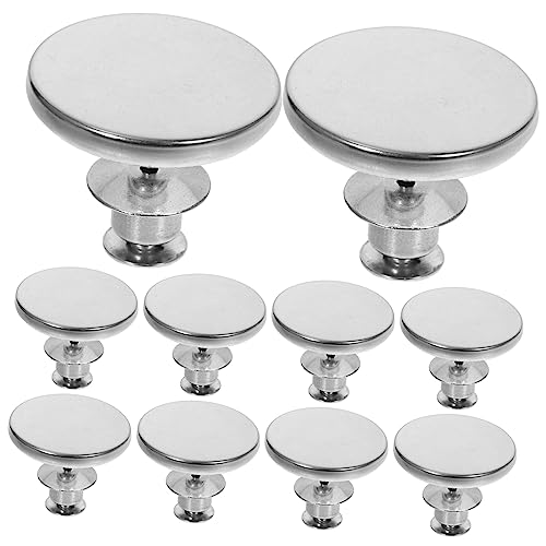 GARVALON Vorhang-Raffhalter-Clip-Schnallen Quasten 10er-Pack Legierungsknöpfe Installation ohne Nähen und ohne Werkzeug GARVALON Vorhang-Raffhalter-Clip-Schnallen Quasten 10er-Pack Legierungsknöpfe Installation ohne Nähen und ohne Werkzeug von GARVALON