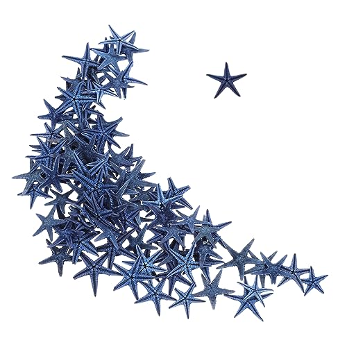 GARVALON 100stücke Natürliche Sternendekoration Für Aquarium Und Schreibtisch DIY-wunschflaschen-Ornament Aus Seestern-Material Exquisites Meeresdekor Für Aquarienlandschaft von GARVALON