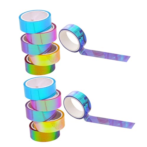 GARVALON 12 Rollen Wasserdichtes Dekoratives Gradient Washi Tape Selbstklebendes Scrapbook Klebeband für DIY Handbücher Tagebücher Notizbücher Buntes Bastel kreppband für Kreative GARVALON 12 Rollen Wasserdichtes Dekoratives Gradient Washi Tape Selbstklebendes Scrapbook Klebeband für DIY Handbücher Tagebücher Notizbücher Buntes Bastel kreppband für Kreative von GARVALON