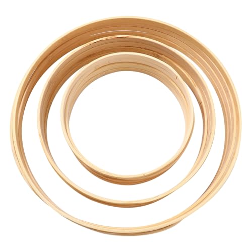 GARVALON 12 Stück Teiliges Bambusring für Makramee und Traumfänger Stabile Holzringe für DIY Bastelarbeiten Vielseitig Einsetzbar als Wand Fensterdekoration Natürliche Kranzbasis GARVALON 12 Stück Teiliges Bambusring für Makramee und Traumfänger Stabile Holzringe für DIY Bastelarbeiten Vielseitig Einsetzbar als Wand Fensterdekoration Natürliche Kranzbasis von GARVALON
