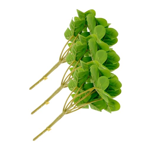 GARVALON Künstliche Shamrock Pflanzen Dekorative Shamrock Zweige Für Blumenarrangements Heimdekoration Und Landschaftsgestaltung Pflegeleicht Und Modern Für Töpfe Und Vasen von GARVALON