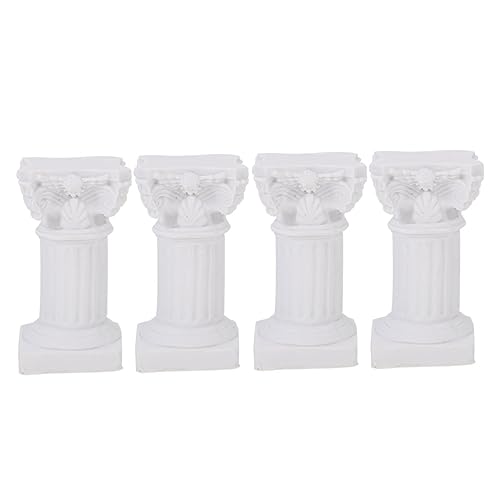 GARVALON 4stücke Roman Säulen Kerzenhalter Elegante Mikro-Landschaft Dekoration Stilvolle Römische Säulen Aus Hochwertigem Harz Für Tisch Und Wohnraumgestaltung GARVALON 4stücke Roman Säulen Kerzenhalter Elegante Mikro-Landschaft Dekoration Stilvolle Römische Säulen Aus Hochwertigem Harz Für Tisch Und Wohnraumgestaltung von GARVALON