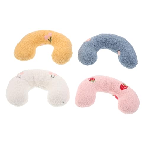 GARVALON 4stücke U-förmiges Katzenkopfkissen Weiche Flauschige Kissen Für Katzen Nackenstütze Und Gemütlicher Schlafplatz Langlebig Mit Warmem Baumwollfutter Für Ultimative GARVALON 4stücke U-förmiges Katzenkopfkissen Weiche Flauschige Kissen Für Katzen Nackenstütze Und Gemütlicher Schlafplatz Langlebig Mit Warmem Baumwollfutter Für Ultimative von GARVALON