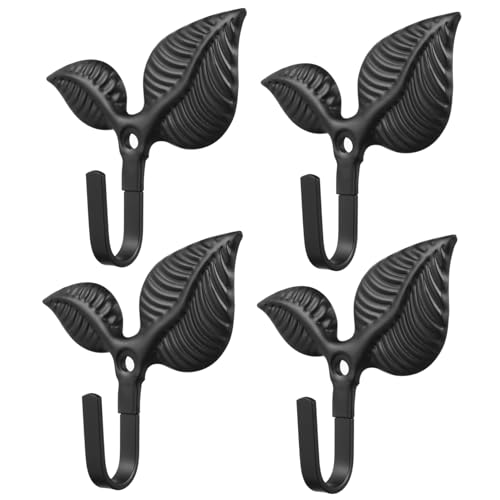 GARVALON Retro-wandhaken-set 4 Stück Gussgestell Vintage Dekorativer Wandhaken Rustikaler Badezimmer-wandhaken GARVALON Retro-wandhaken-set 4 Stück Gussgestell Vintage Dekorativer Wandhaken Rustikaler Badezimmer-wandhaken von GARVALON