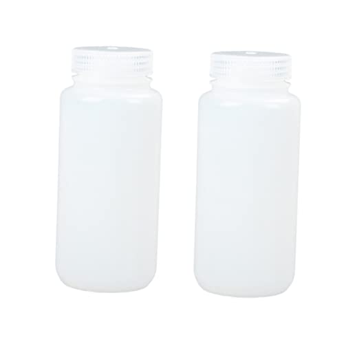 GARVALON 2stücke Hdpe Weitmaul Reagenzflasche Leere Nachfüllbare Kunststoffflasche Für Wasser Lotion Und Für Haushalt Und Küche GARVALON 2stücke Hdpe Weitmaul Reagenzflasche Leere Nachfüllbare Kunststoffflasche Für Wasser Lotion Und Für Haushalt Und Küche von GARVALON