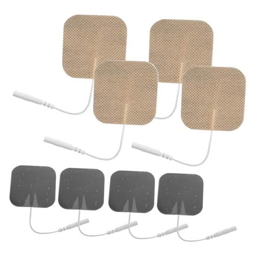 GARVALON 8 Stück Teiliges Massage Pads Gewebten Stoffen Selbstklebend für Muskelstimulation und Schmerzlinderung für und Hausgebrauch von GARVALON