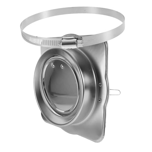 GARVALON Edelstahl Rückschlagventil für Küchenabzug Automatische Klappe Rostfrei Wasser Winddicht Einfach zu Montieren Geeignet für Dunstabzugshauben und Lüftungsrohre GARVALON Edelstahl Rückschlagventil für Küchenabzug Automatische Klappe Rostfrei Wasser Winddicht Einfach zu Montieren Geeignet für Dunstabzugshauben und Lüftungsrohre von GARVALON