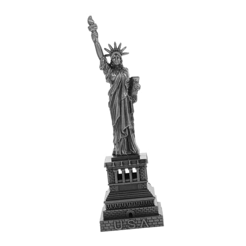 GARVALON Freiheitsstatue Metallfigur Deko-Souvenir Für Tisch Und Dekoration Leichte Kompakte Statue Für Garten Und Inneneinrichtung Kreative Verzierung Aus Metall Für Geschenke Und von GARVALON
