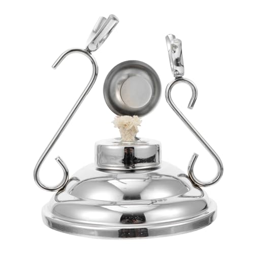 GARVALON Glasbecherhalter Silberfarbenes Robustes Cup Rack mit Feiner Verarbeitung für Küche Wohnzimmer Bar Praktischer und Langlebiger Becherständer für Whiskey und Irish Cups von GARVALON
