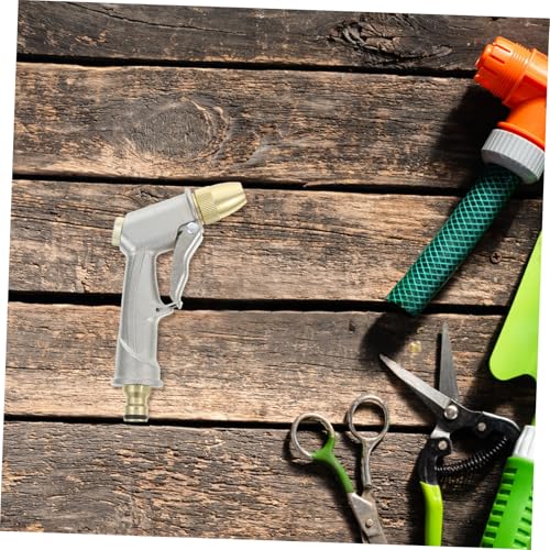 GARVALON Hochdruck Sprühpistole Metall Verchromt Wasserstrahl Gartenbewässerung Autowäsche Multifunktional Langlebig Einfache Einhandbedienung GARVALON Hochdruck Sprühpistole Metall Verchromt Wasserstrahl Gartenbewässerung Autowäsche Multifunktional Langlebig Einfache Einhandbedienung von GARVALON