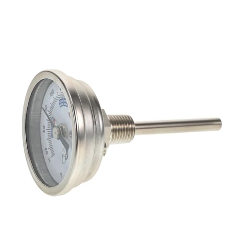 GARVALON Hochpräzises Edelstahl Weinthermometer mit Gewindemontage Langlebiges Korrosionsbeständiges Temperaturmessgerät für Präzise Temperaturüberwachung Beim Bierbrauen und GARVALON Hochpräzises Edelstahl Weinthermometer mit Gewindemontage Langlebiges Korrosionsbeständiges Temperaturmessgerät für Präzise Temperaturüberwachung Beim Bierbrauen und von GARVALON