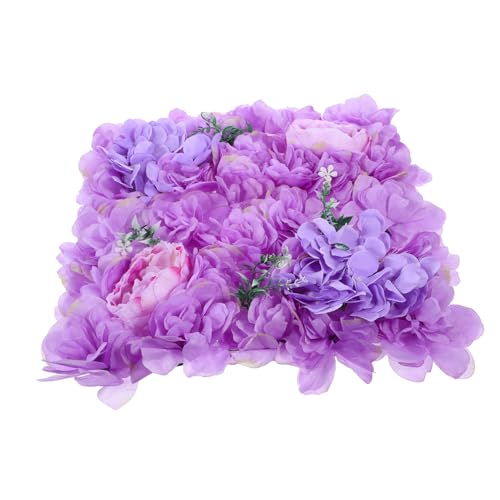 GARVALON Künstliche Rosenblumen Wandpanel Seidenblumen Hintergrund Für Hochzeiten Babypartys Und Festlichkeiten Elegante Dekoration Für Romantische Anlässe von GARVALON