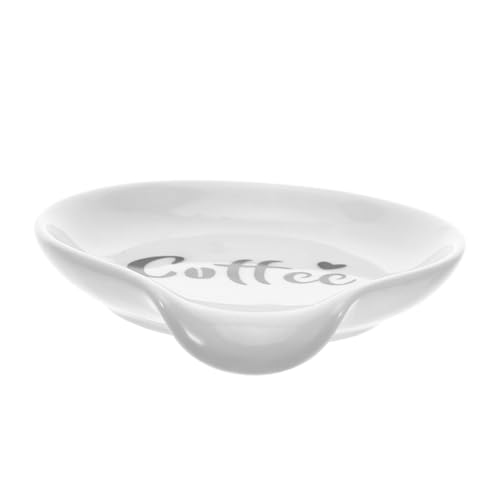 GARVALON Keramik Löffelhalter Reusable Löffelablage Kompakter Küchenutensilien Halter für Kaffee Tee Bar Zubehör Platzsparend Stilvoll Leicht zu Reinigen für Kleine und Kaffeestationen GARVALON Keramik Löffelhalter Reusable Löffelablage Kompakter Küchenutensilien Halter für Kaffee Tee Bar Zubehör Platzsparend Stilvoll Leicht zu Reinigen für Kleine und Kaffeestationen von GARVALON