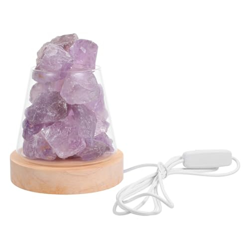 GARVALON Kristallstein Aromatherapie Lampe mit Warmem Licht Dekorative Duftlampe ohne Flamme Schadstofffrei Geeignet für Wohnräume und Entspannende Atmosphäre GARVALON Kristallstein Aromatherapie Lampe mit Warmem Licht Dekorative Duftlampe ohne Flamme Schadstofffrei Geeignet für Wohnräume und Entspannende Atmosphäre von GARVALON