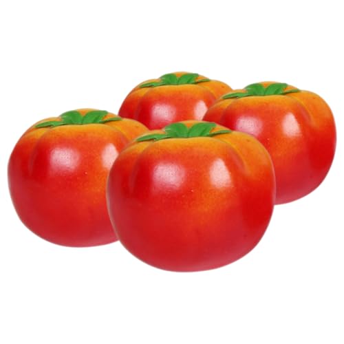 GARVALON Künstliche Mini-Tomaten Deko Simulierte Tomaten-Ornamente Haltbares Material Lebensechte Gemüse-Modelle Für Heim Und Geschäftsbefestigung von GARVALON