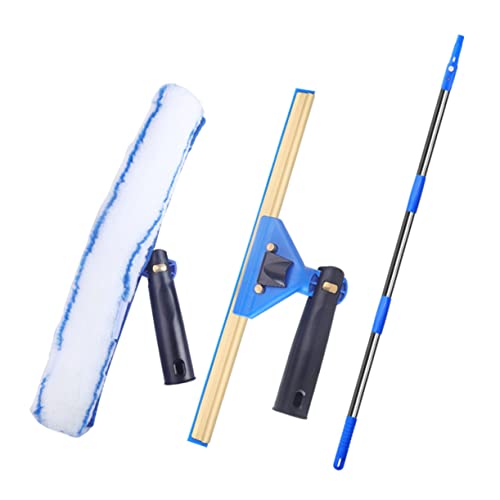 GARVALON Mikrofaser Fensterreiniger Set Mit Teleskopstange Autoscheiben Abzieher Und Wischer Für Effektive Glasreinigung Im Innenraum Ideal Für Auto Und Zuhause GARVALON Mikrofaser Fensterreiniger Set Mit Teleskopstange Autoscheiben Abzieher Und Wischer Für Effektive Glasreinigung Im Innenraum Ideal Für Auto Und Zuhause von GARVALON