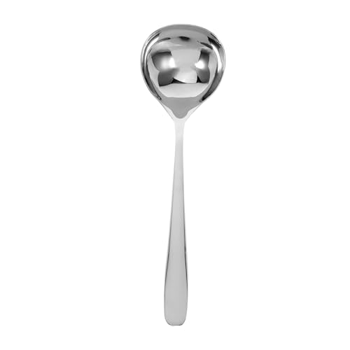 GARVALON Stil mit Langem Griff Vielseitiger Löffel für Suppen und Saucen Küchenutensil für Zuhause Sicheres Handling und Elegantes Design von GARVALON