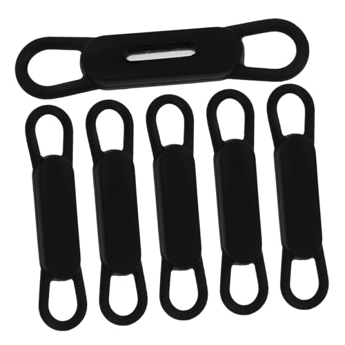 GARVALON Teiliges Magnetisches Silikon Stiftehalter Verstellbar für Whiteboard Büro Küche und Klassenzimmer Weicher Clip zur Sicheren Aufbewahrung von Markern und Stiften Schwarz von GARVALON