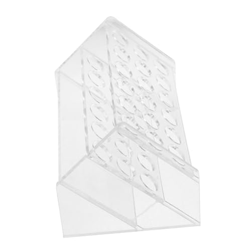 GARVALON Test Tube Rack Für Röhrchen Stabiler Und Langlebiger Reagenzglasständer Mit Schrägem Design Für Einfache Beobachtung Und Zugriff Für Labore Und Chemieanwendungen von GARVALON