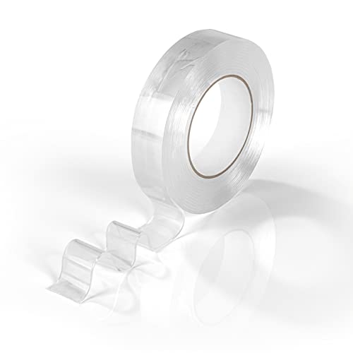 GARVIDA Doppelseitiges Klebeband transparent | 5 Meter wiederverwendbares Klebeband, 3 cm Breit | Extra starke Haltekraft, aber dennoch leicht zu entfernen | Waschbar - Ursprüngliche Klebekraft bleibt GARVIDA Doppelseitiges Klebeband transparent | 5 Meter wiederverwendbares Klebeband, 3 cm Breit | Extra starke Haltekraft, aber dennoch leicht zu entfernen | Waschbar - Ursprüngliche Klebekraft bleibt von GARVIDA