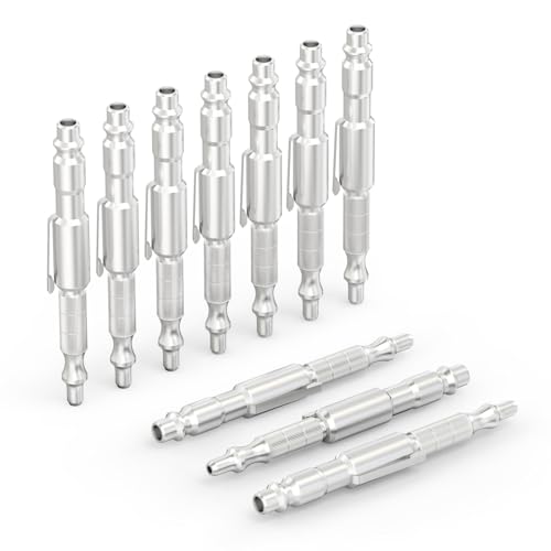 GASHER 10 verstellbare Taschen-Luftblaspistolen mit 6,35 mm I/M-Stecker von GASHER