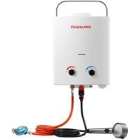 Gasland Chef - gasland AS132-DE 5L Gasdurchlauferhitzer, Propan Durchlauferhitzer 50mbar, lpg Wassererhitzer für Wohnmobil Camping Dusche Waschen von GASLAND CHEF