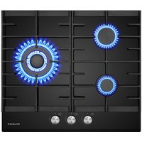 Gasland Eingebaute Erdgas/Butan/Propan-Kochplatte, gehärtetes Glas - GH603BF - 3 Kochstellen - 6200W Gasland Eingebaute Erdgas/Butan/Propan-Kochplatte, gehärtetes Glas - GH603BF - 3 Kochstellen - 6200W von GASLAND CHEF