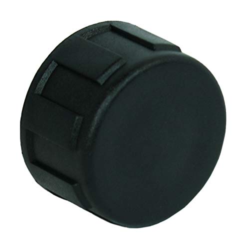 GASMIS PP Gewindefitting Schraubfitting, Gewindekappe IG 1", Endkappe, Kappe Innengewinde 30,30mm, 2 Stück von GASMIS