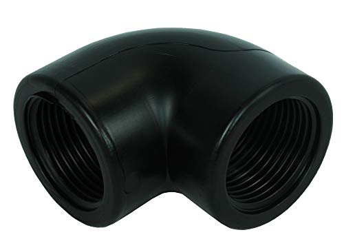 GASMIS PP Gewindefitting Schraubfitting, Winkel 90° IG x IG - 1"x1" - 30,30mm, 2 Stück GASMIS PP Gewindefitting Schraubfitting, Winkel 90° IG x IG - 1"x1" - 30,30mm, 2 Stück von GASMIS