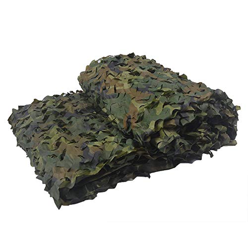 GASSNAKE Camouflage Net Camouflage Net 2 x 3/3x5 m Hunting Military Sun Protection Camouflage Net: Leisure Camping Outdoor Use von GASSNAKE