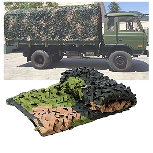 GASSNAKE Tarnnetz Sonnenschutz Abdeckung Dekoration Tarnung Camouflage Netz für Haus Garten Camping Jagd (huahua,5 * 5M) von GASSNAKE