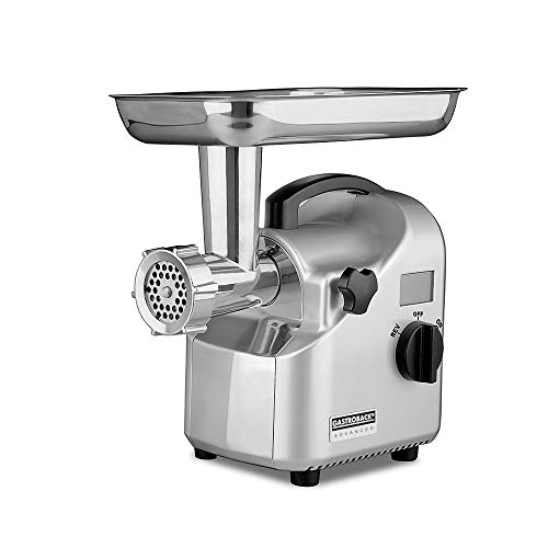 GASTROBACK #41409 Design Fleischwolf Advanced, Profi-Motor (Induktion/350 Watt), Digitalanzeige, Edelstahl-Kreuzmesser mit 4 Flügeln von GASTROBACK